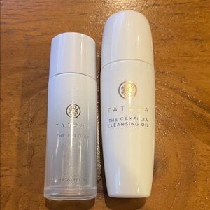 Tatcha Skincare Duo - The Essence & Camellia Cleansing Oil